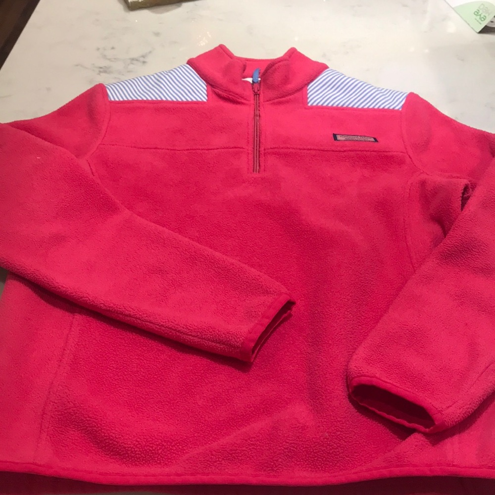 Pink Vineyard Vines pullover. Like new